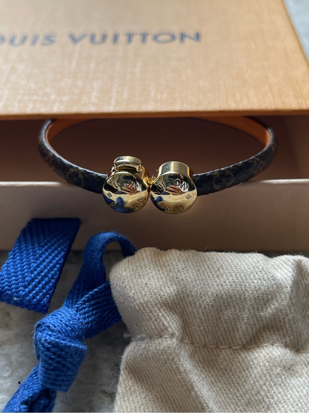 Louis Vuitton Monogram Bracelet - Picture 5 of 8
